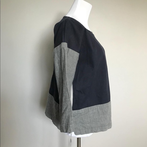 Vintage handmade cotton box cut top - Picture 5 of 6